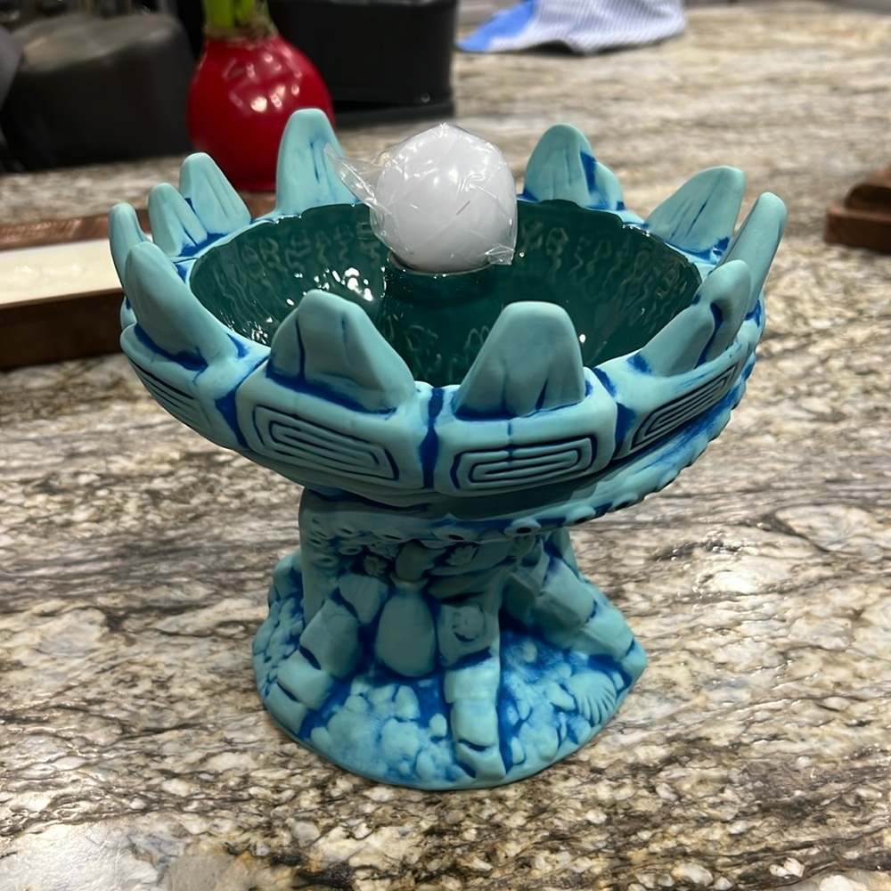 Disney World Parks Trader Sam's Grog Grotto Ursula Tiki Mug Little Mermaid NEW